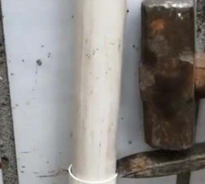 pvc管中間斷了拼接視頻分享，這個(gè)思路還是比較實(shí)用的！